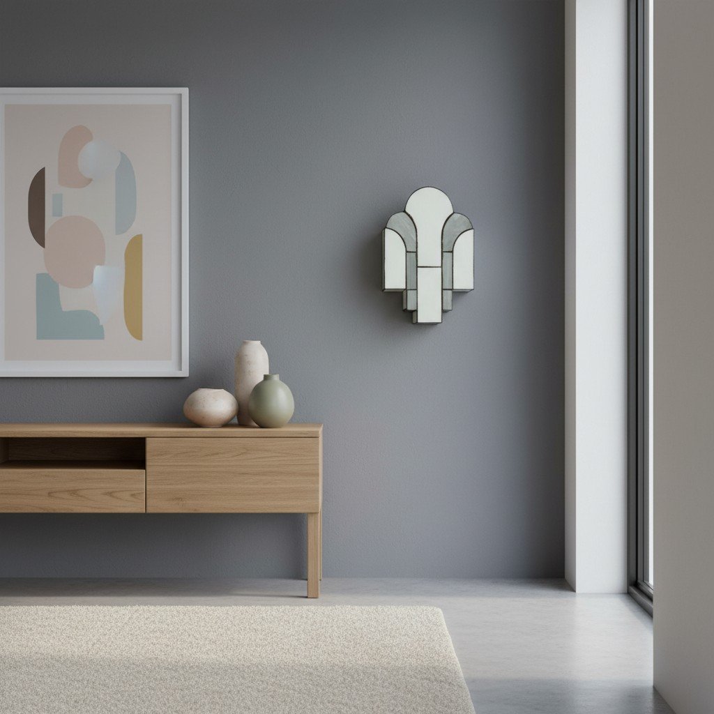 Kelsar Wall Light Sleek Contoured Design Wall Sconce – Modern Minimalist Style for Hallway and Living Room