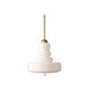 Glimora Decorative Pendant Lamp – Vintage Glass and Metal Pendant for Living Areas