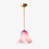 Bellina Artistic Glass Pendant Light - Modern Bloom Inspired Hanging Ceiling Lamp