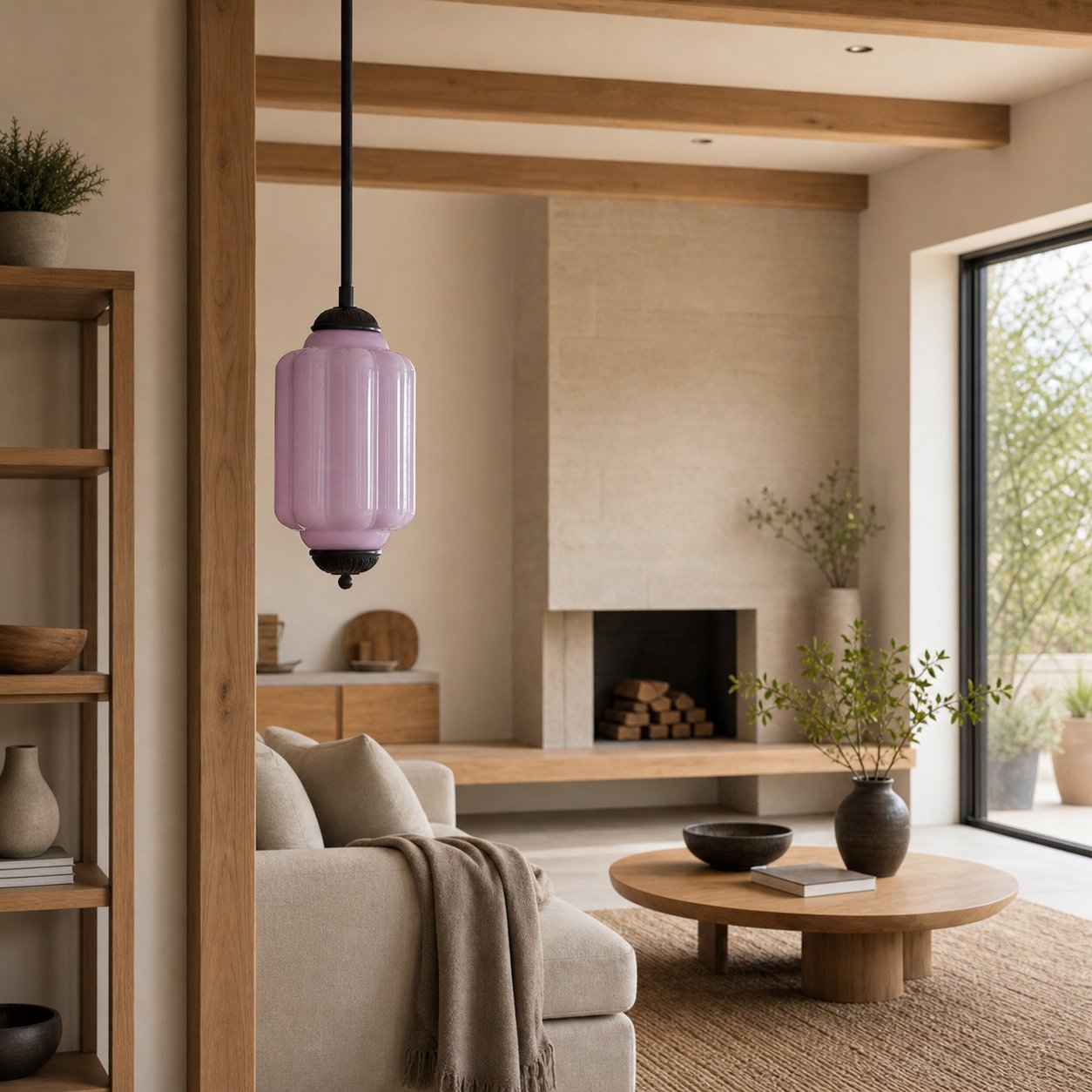 Eloise Vintage Glass Chandelier - Milk Glass Home Accent