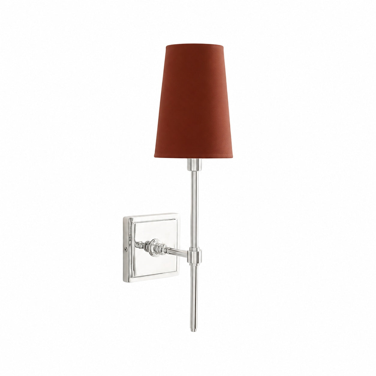 Derlina White Linen Shades Wall Lamp – Retro Metal Multi-Head Lighting Fixture