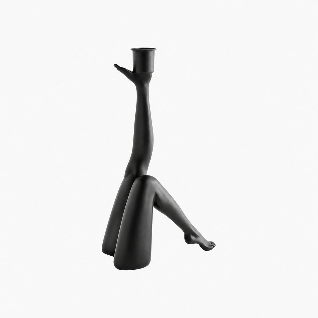 Kickra Modern Designer Candle Holder with Gold Leg-Inspired Base U22