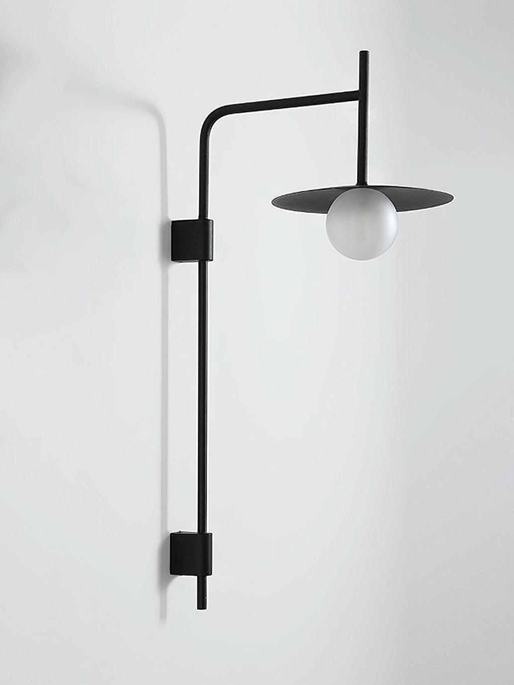 Gea Metal Swing Arm Wall Lamp - Scandinavian Minimalist Nordic Sconce