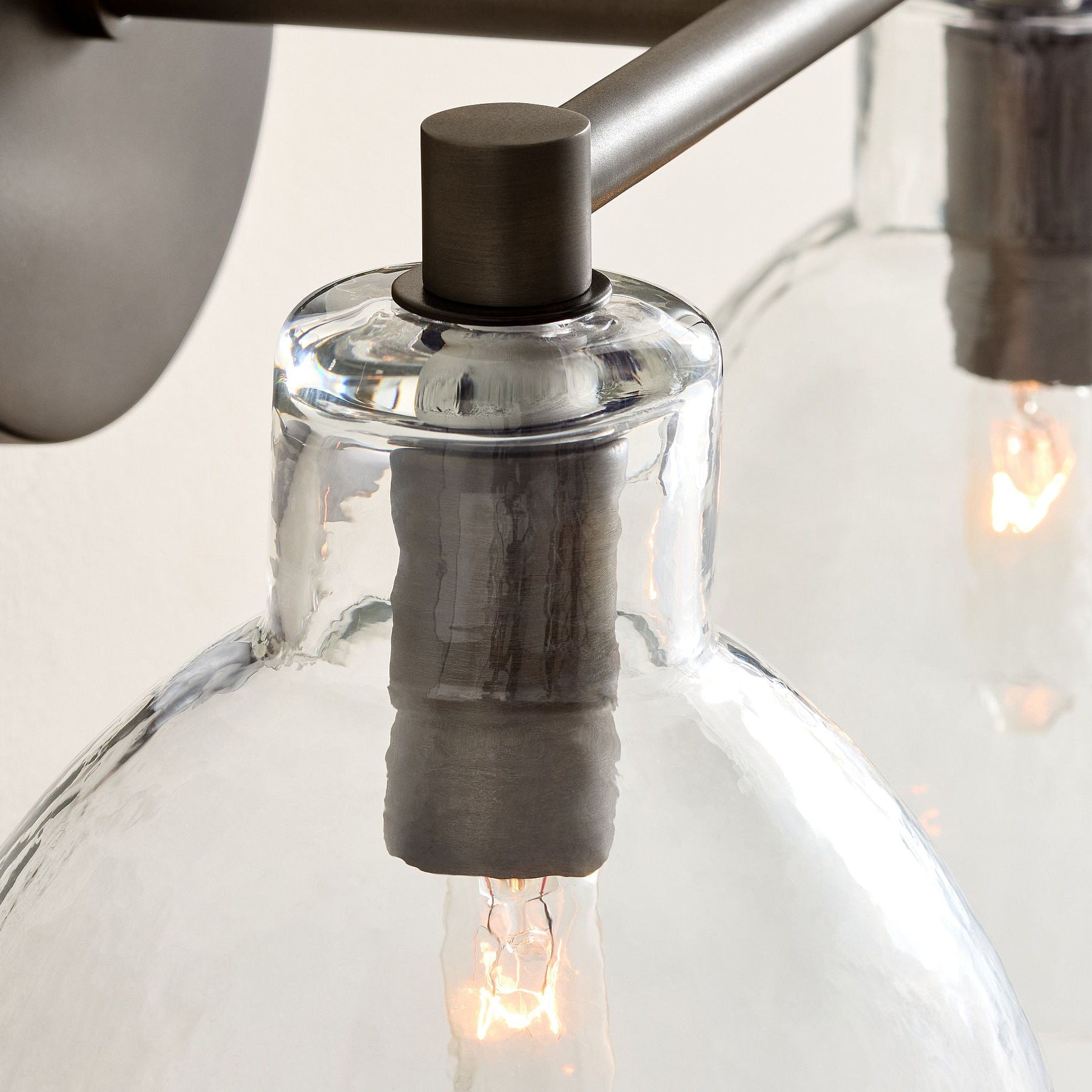 Glavira Modern Glass Globes Multi Heads Wall Sconce for Hallways and Bedrooms