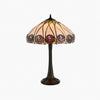 TF Hutchinson Art-Glass Tiffany Style Table Lamp – Handcrafted Design for Home and Office