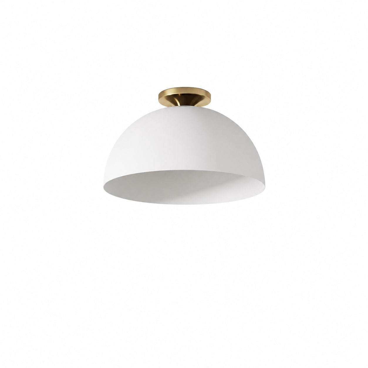 Parvion Modern Sculptural Flush-Mount Ceiling Light