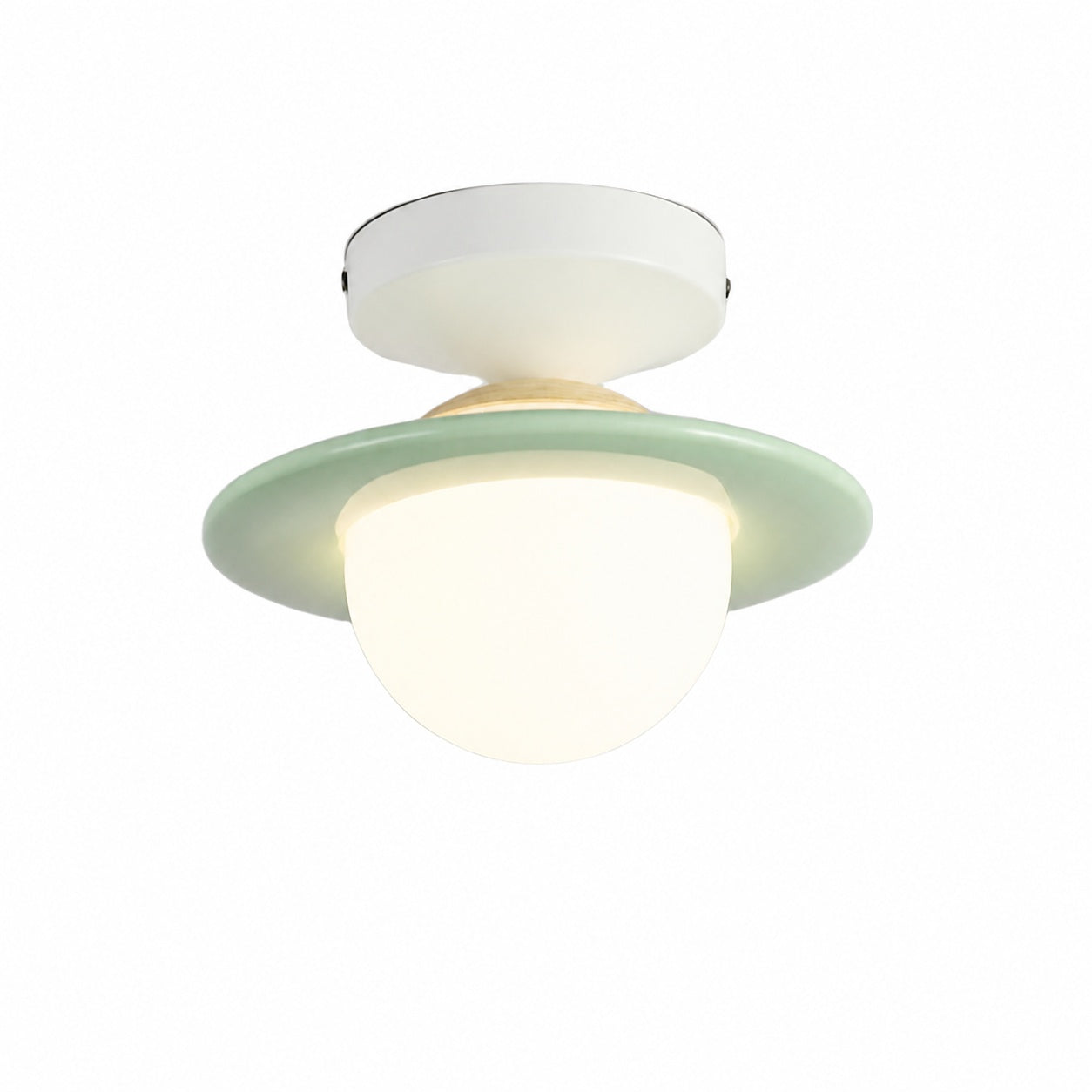 Olevira Modern Minimalist Colorful Ceiling Light - Mount for Bedroom or Living Room