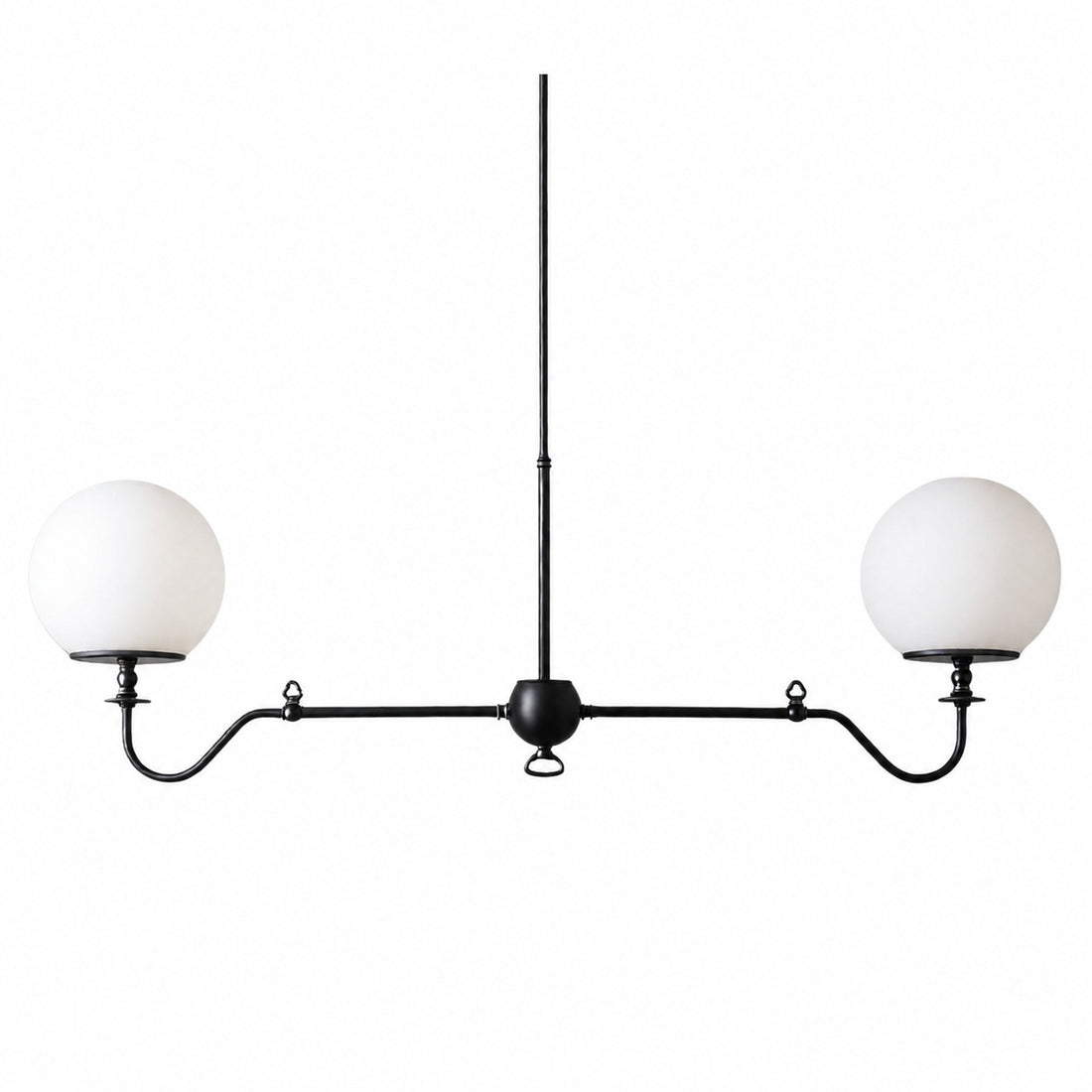 Glorica Glass Brass Chandelier Lighting - Contemporary Glass Multi-Light Hanging Fixture
