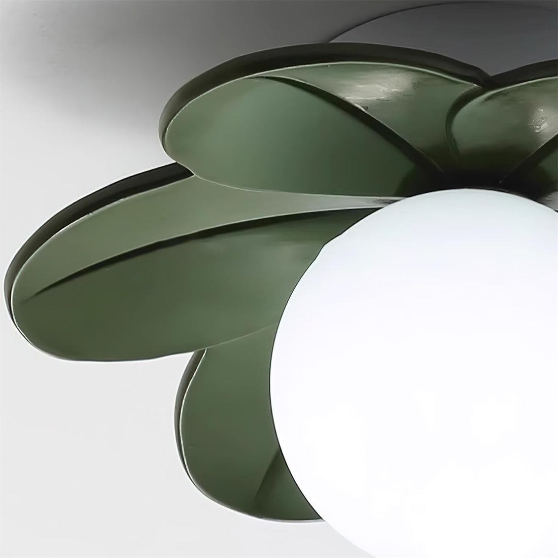 Resin Flower Ceiling Light