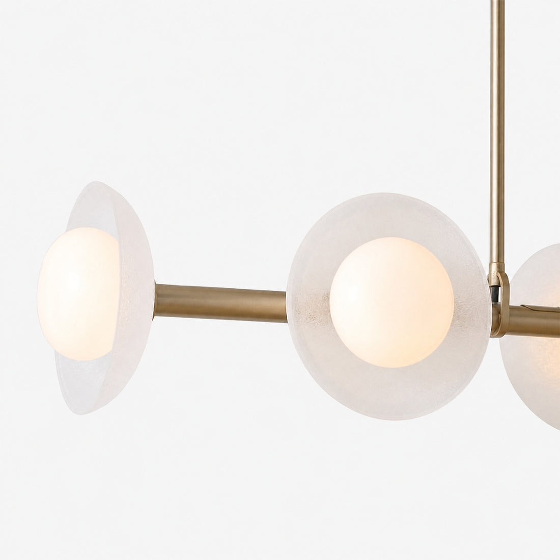 Elorina 6-Light Linear Chandelier - Modern Metal Light Fixture - Dining Room Lighting