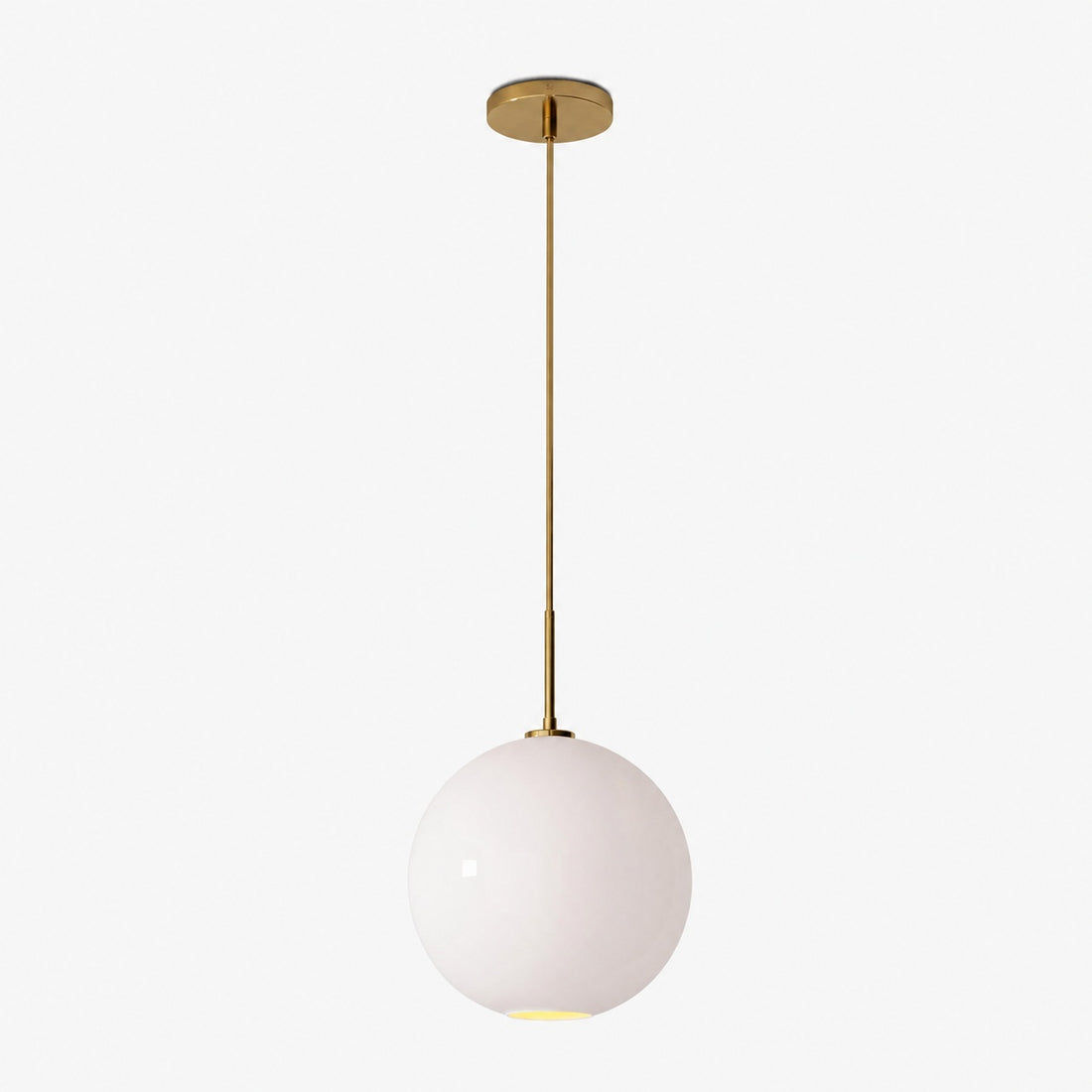 Selvion Sculptural Globe Pendant Light - Modern Glass Pendant Lamp - Sleek Design