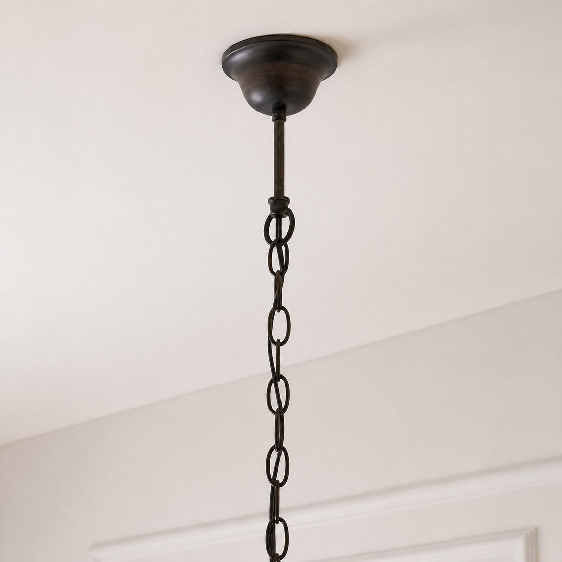 TF Astoria Tiffany Ceiling Pendant – Dimpled Geometric Glass Design for Living Room
