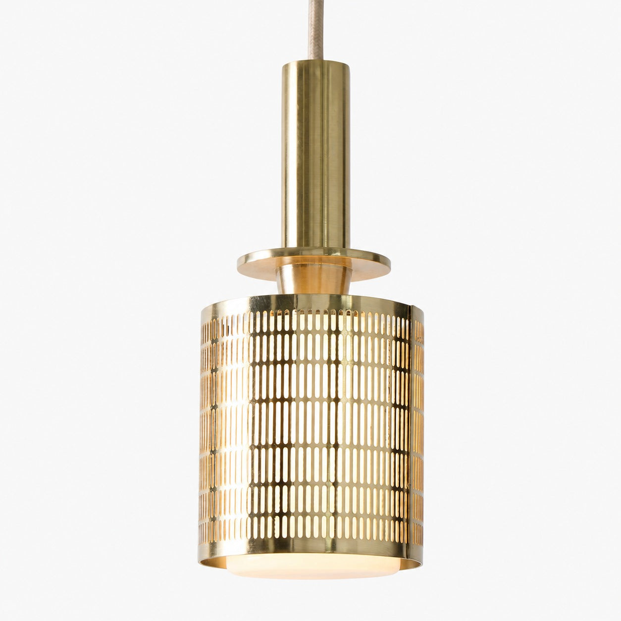Galvia Champagne Bronze Metal Pendant - Adjustable and UL Compliant