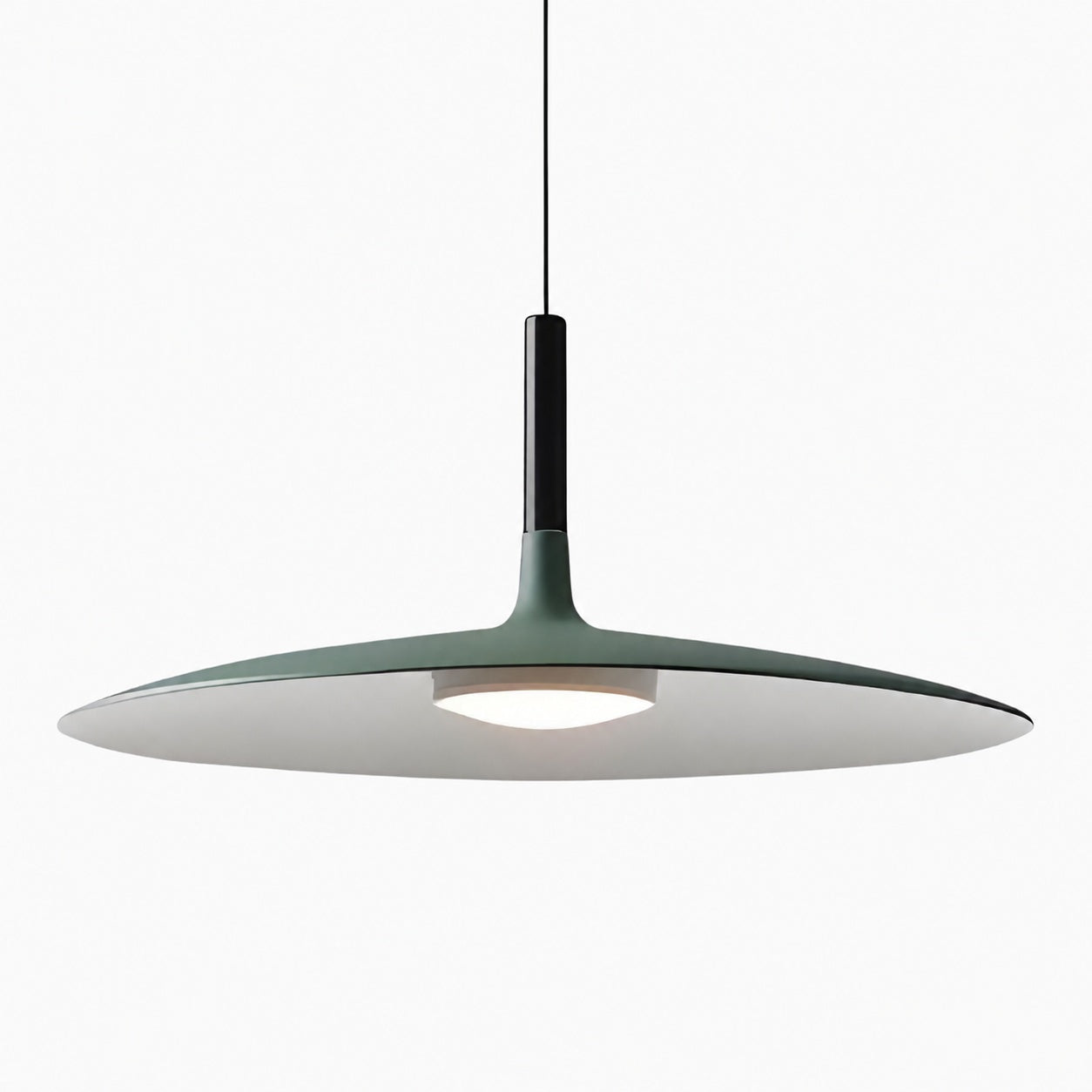Alphomo Industrial Pendant Light - Minimalist Hanging Lamp for Kitchen Island and Dining Table N04