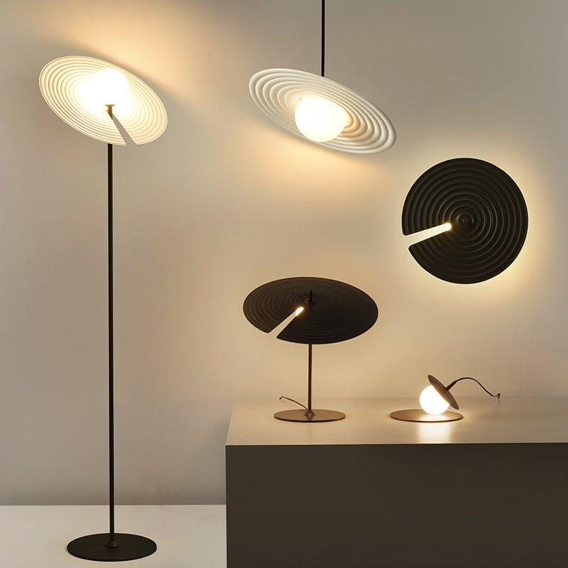 Modern Classic Record Table Lamp