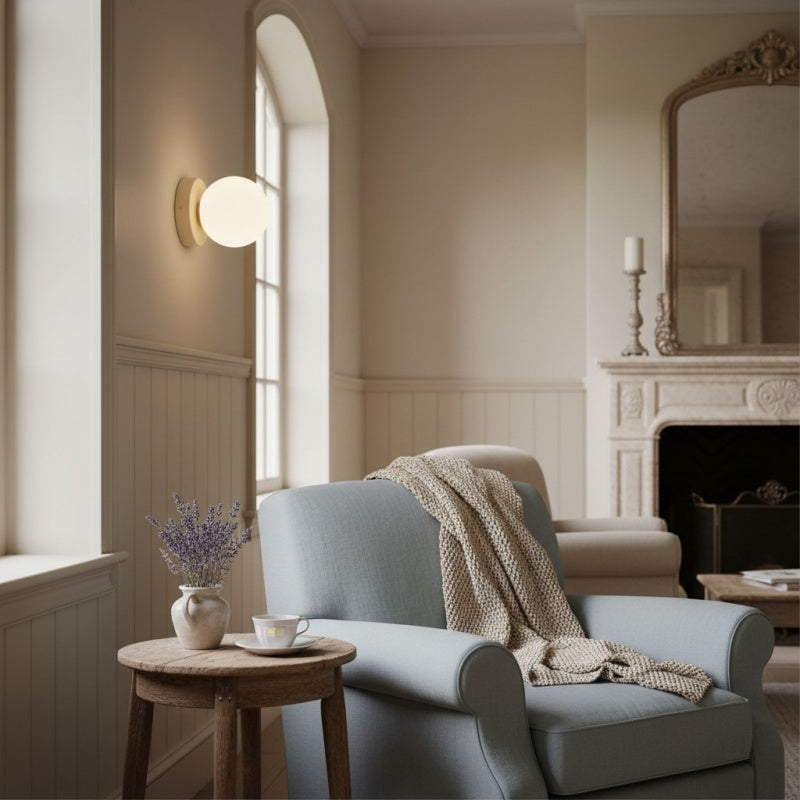 Nuevola Soft Sculptural Wall Light - Minimal Decorative Wall Lamp for Modern Indoor Spaces