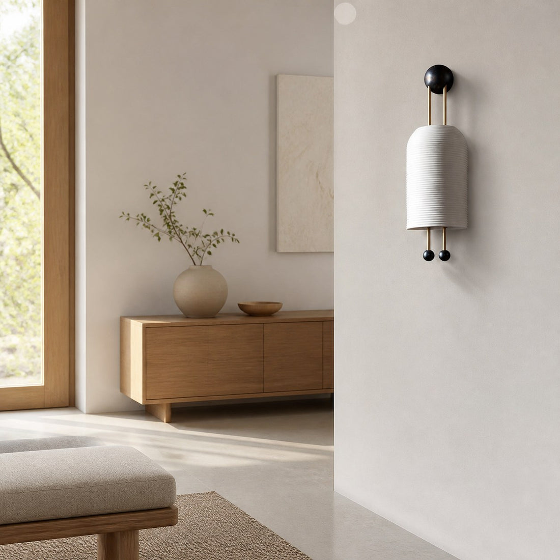 Lantern Glass Sconce
