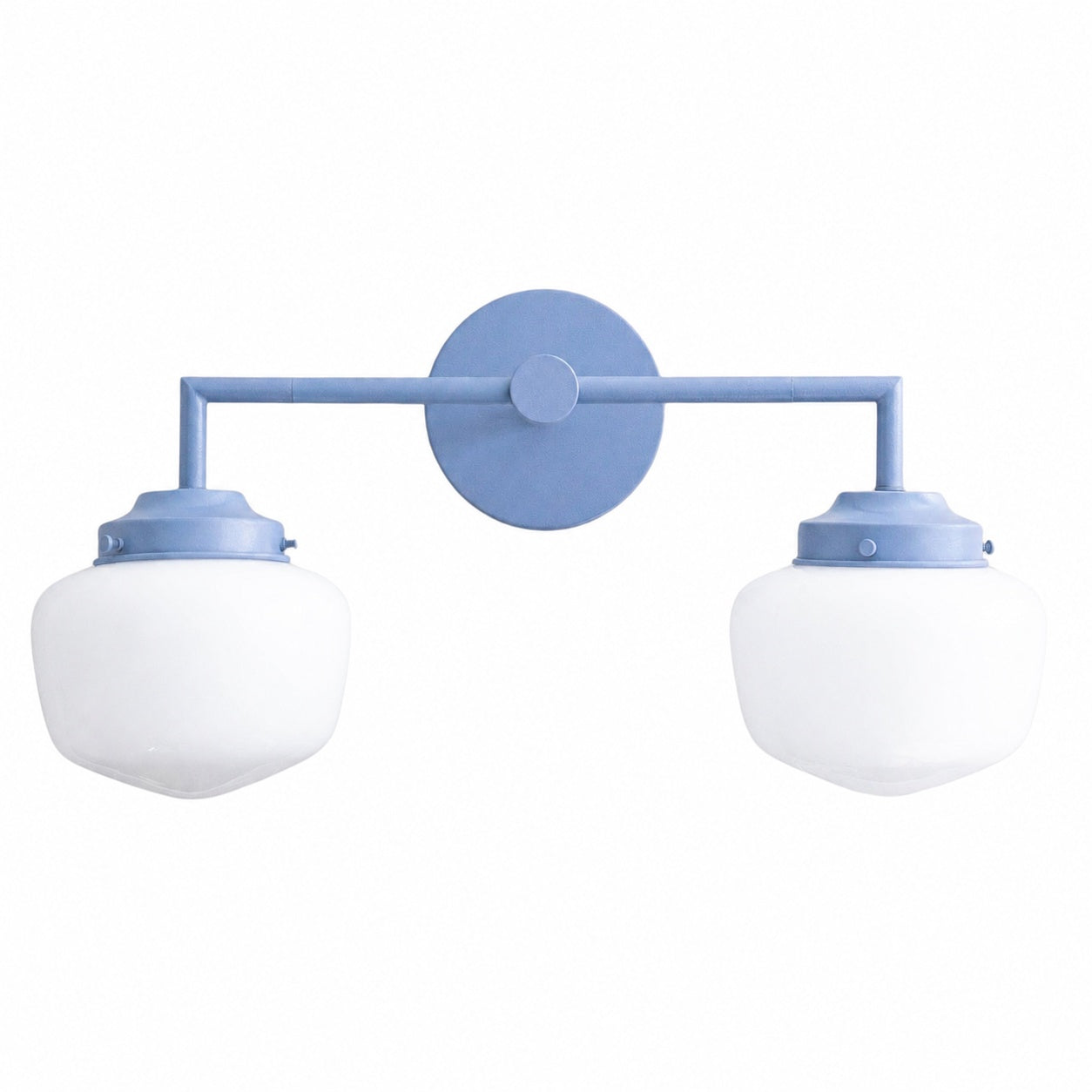 Opalume Glass Vanity Light - Vintage Inspired Bathroom Wall Lighting