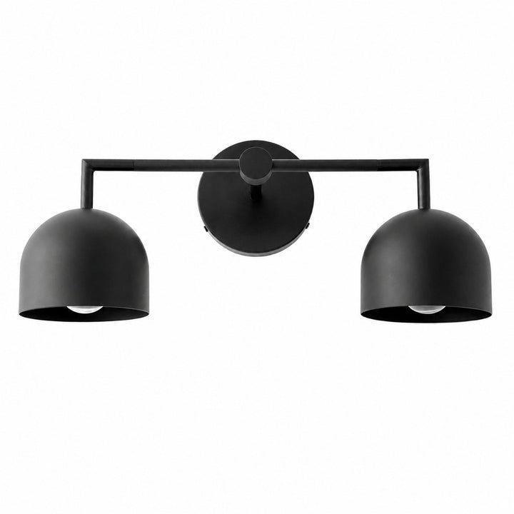 Metio Dome Farmhouse Vanity Wall Light Colorful Metal Sconce