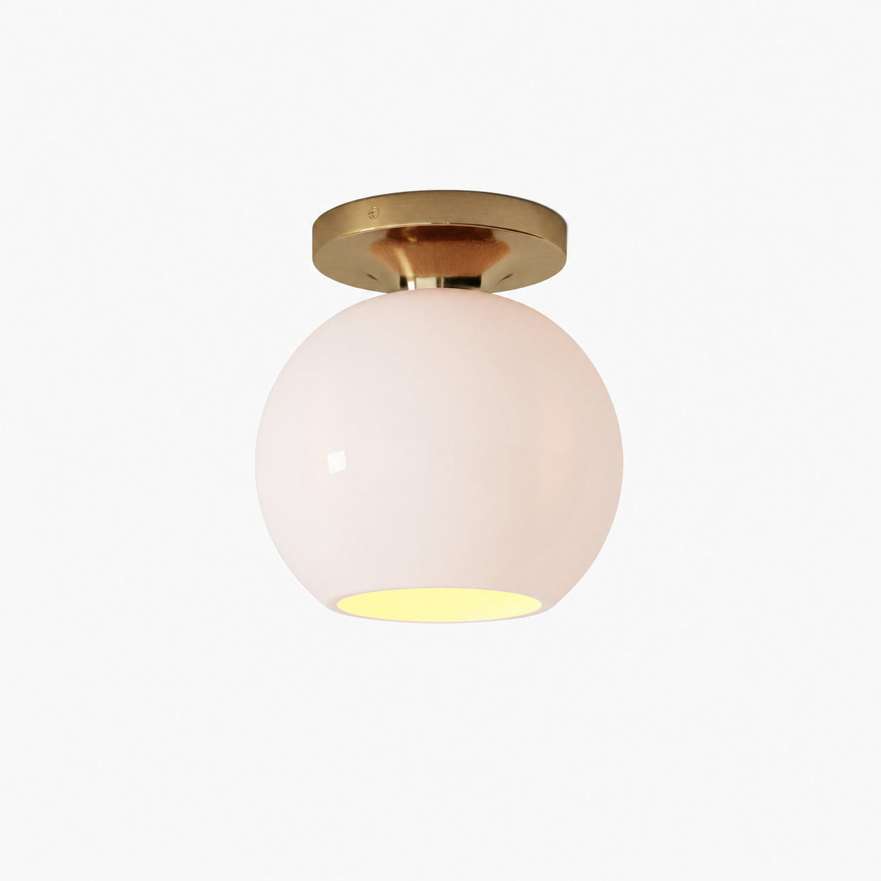 Selvion Modern Globe Pendant Light - Damp-Rated Bathroom Lighting - Luxe Glass Shade
