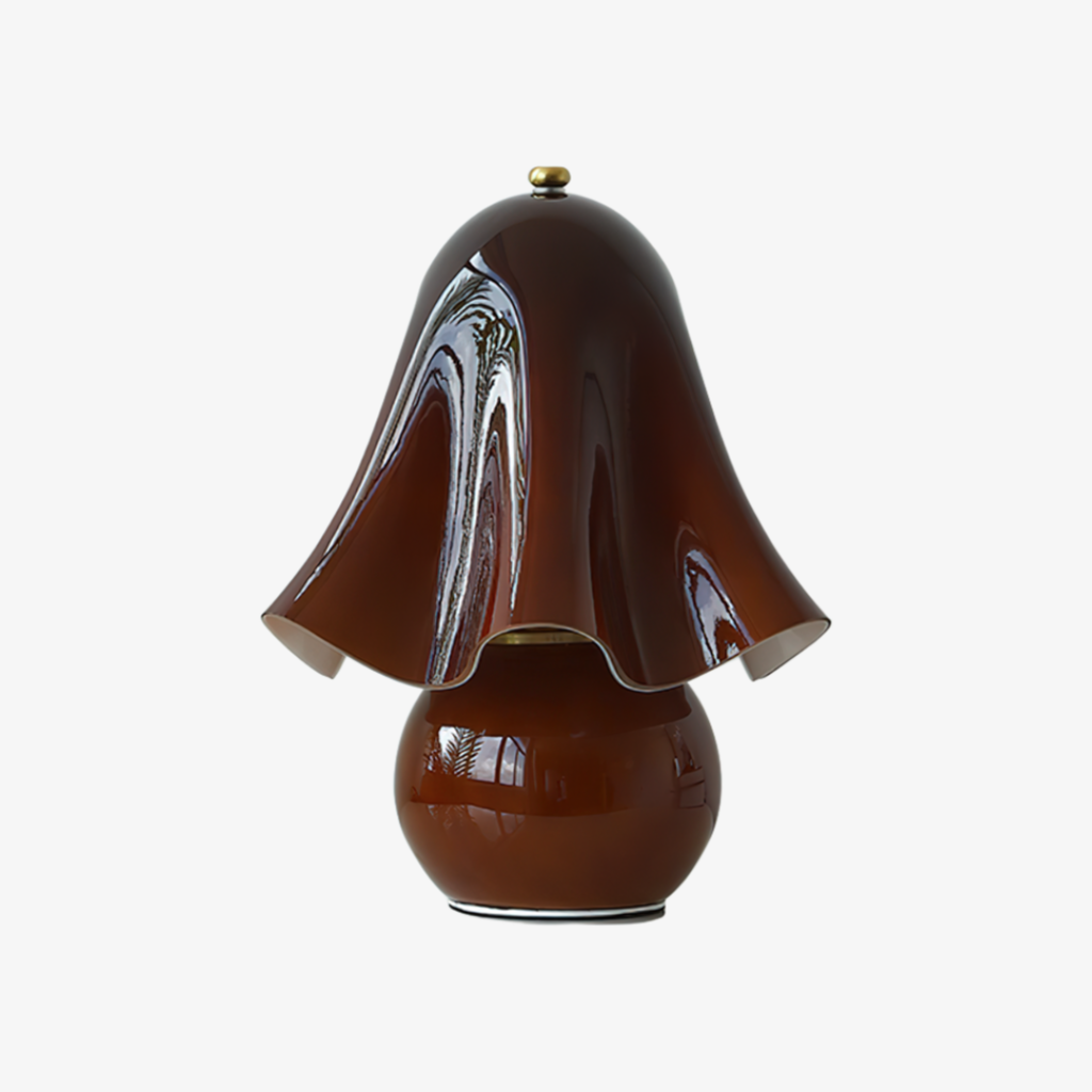 Bellina Decorative Table Lamp - Sculptural Bell Flower Shape