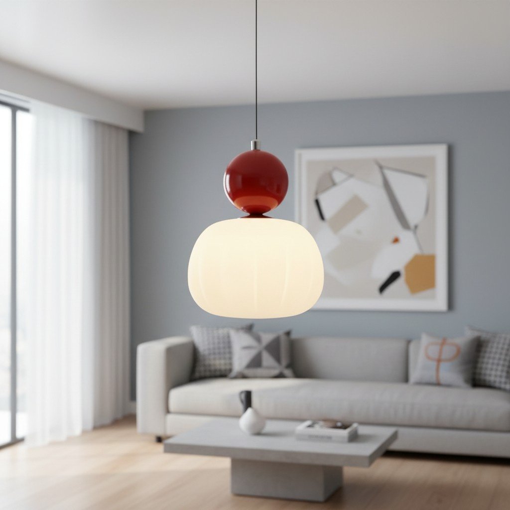 Ornavigo Modern Art Deco Pendant Light - Bauhaus Inspired Lighting for Kitchen Island