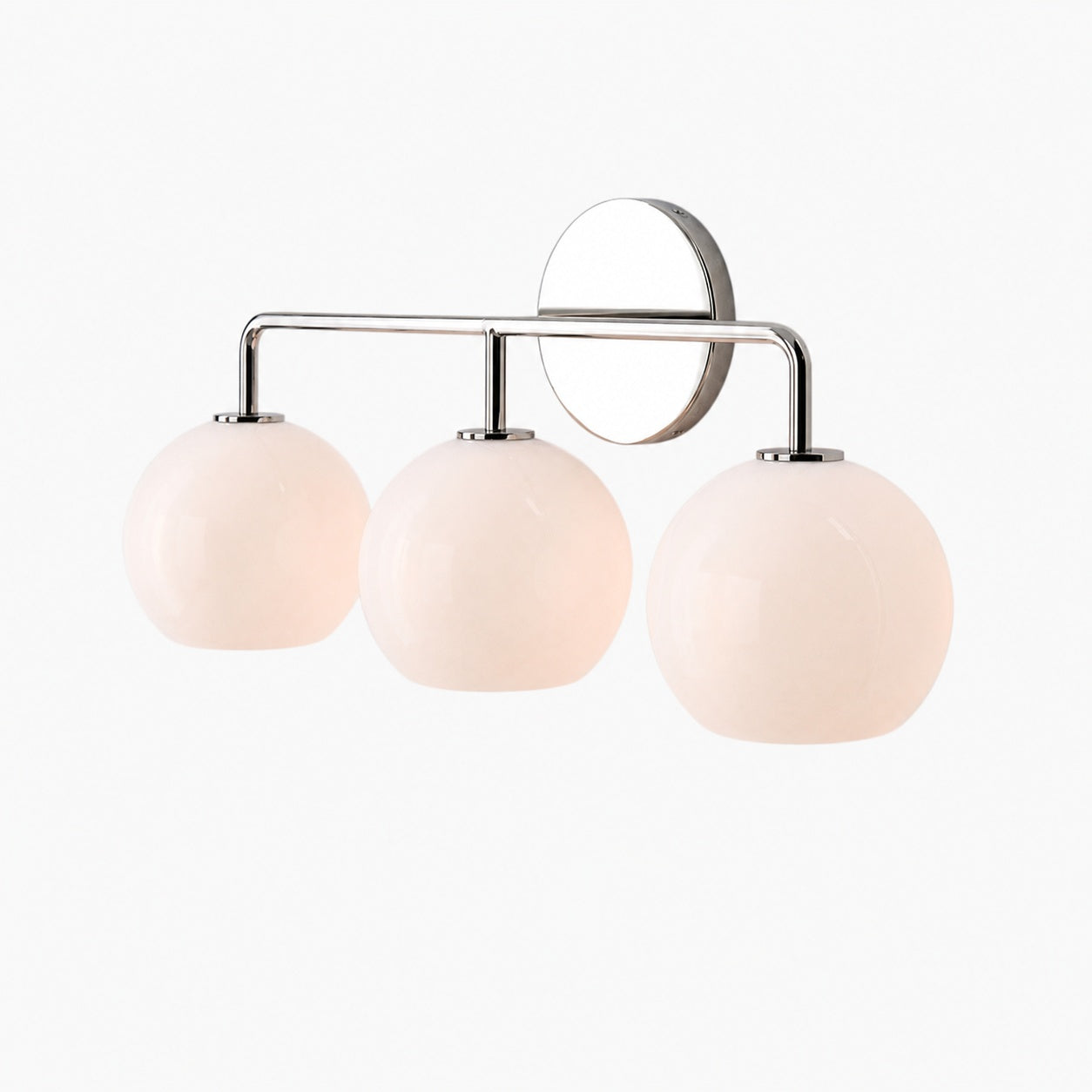 Selvion Artistic Globe Sconce Light - Handcrafted Glass Sculptural Wall Fixture