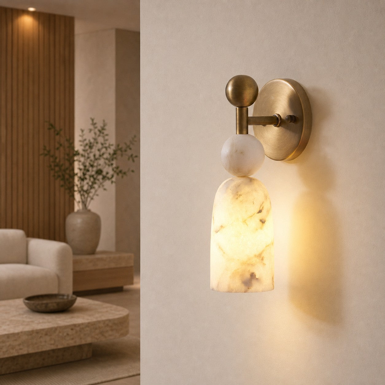 Minimalist Wall Lamp Modern Linear Sconce Light for Bedroom Hallway
