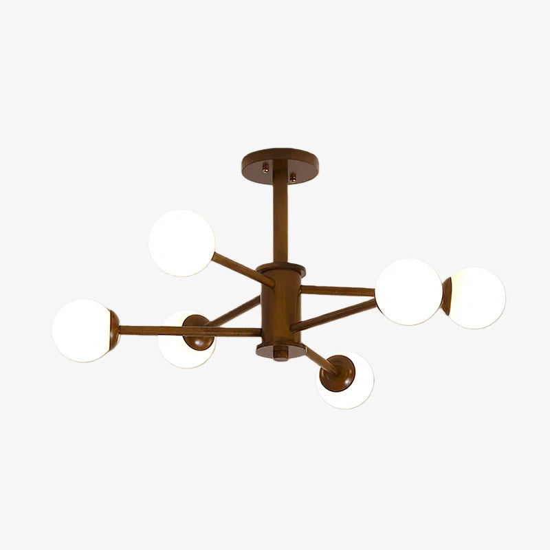 Orrise Molecular Design Ceiling Lamp - Artistic Branch Lighting Chandelier for Home Spaces