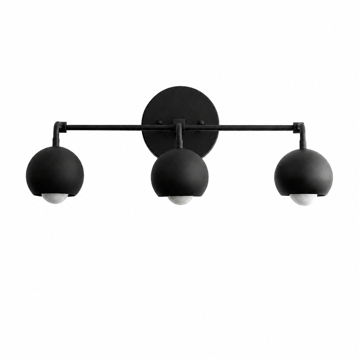 Metio Dome Decorative Vanity Light - Classic Orb Shade Bathroom Wall Lamp
