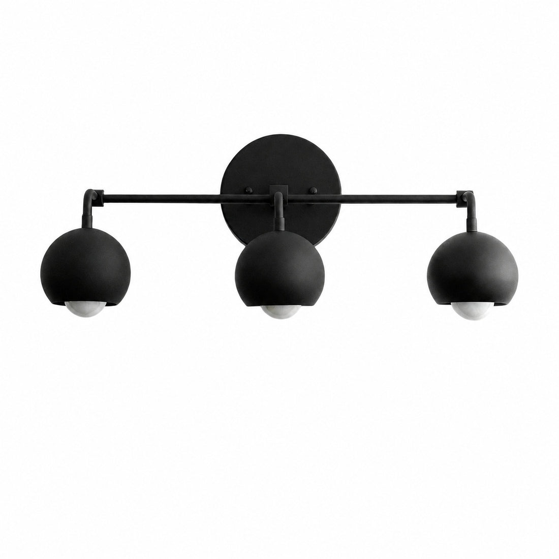 Metio Dome Decorative Vanity Light - Classic Orb Shade Bathroom Wall Lamp
