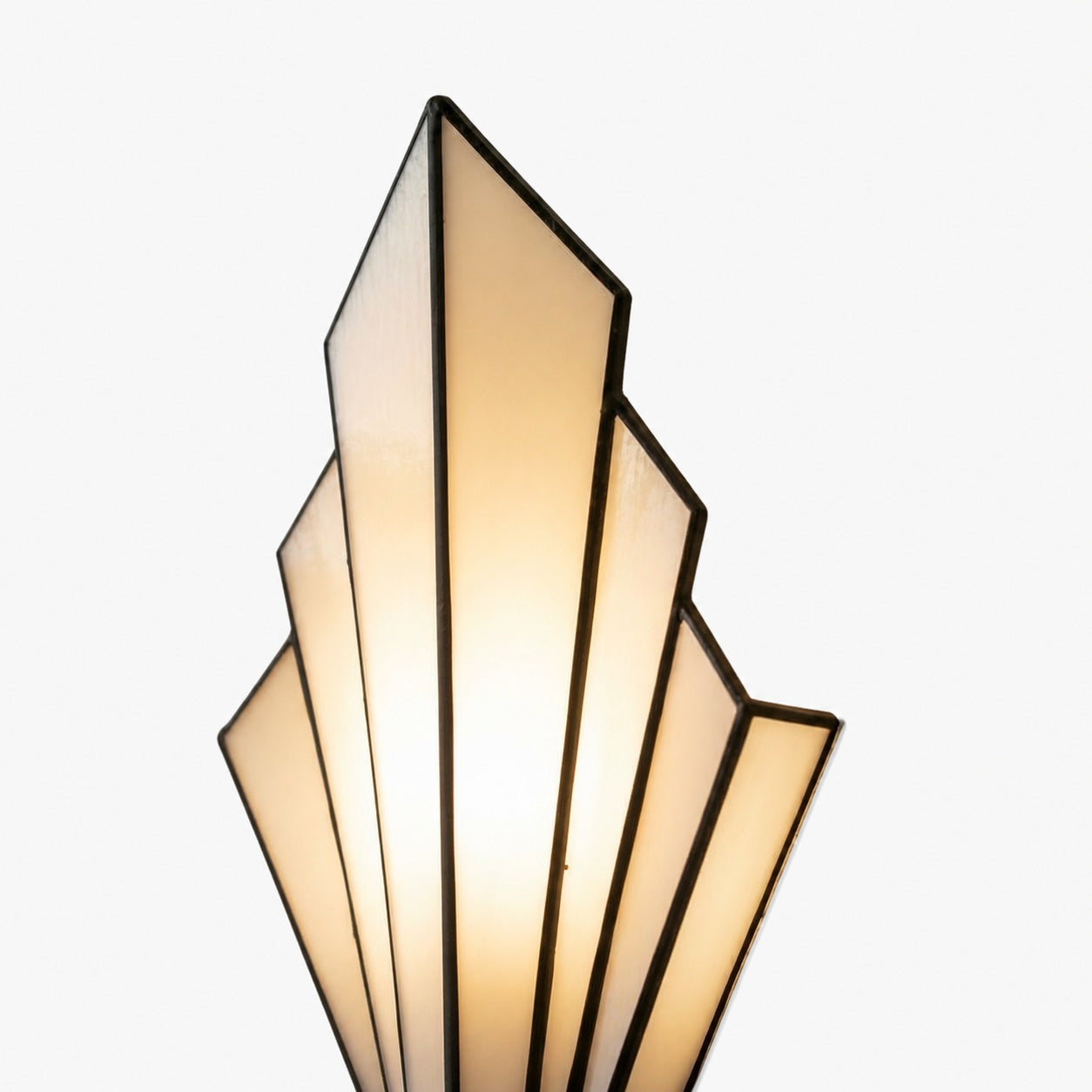 Kelsar Wall Light Featuring Hand-Cut Glass and Elegant Art Deco Design for Indoor Accent Lighting