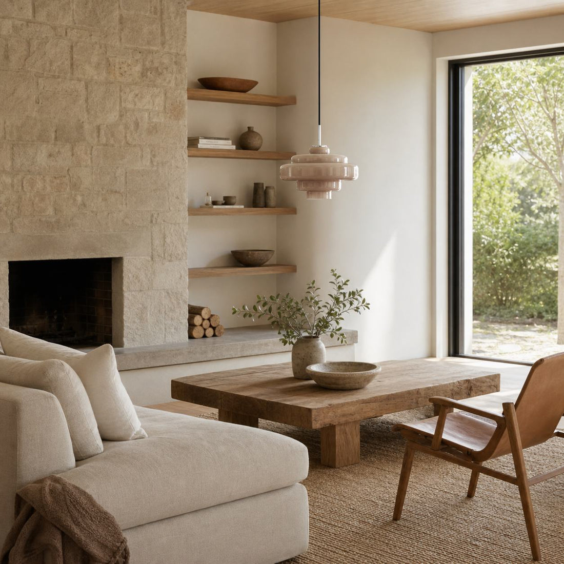 Koloro Millie Glass Pendant Light - Retro Style with Modern Elegance