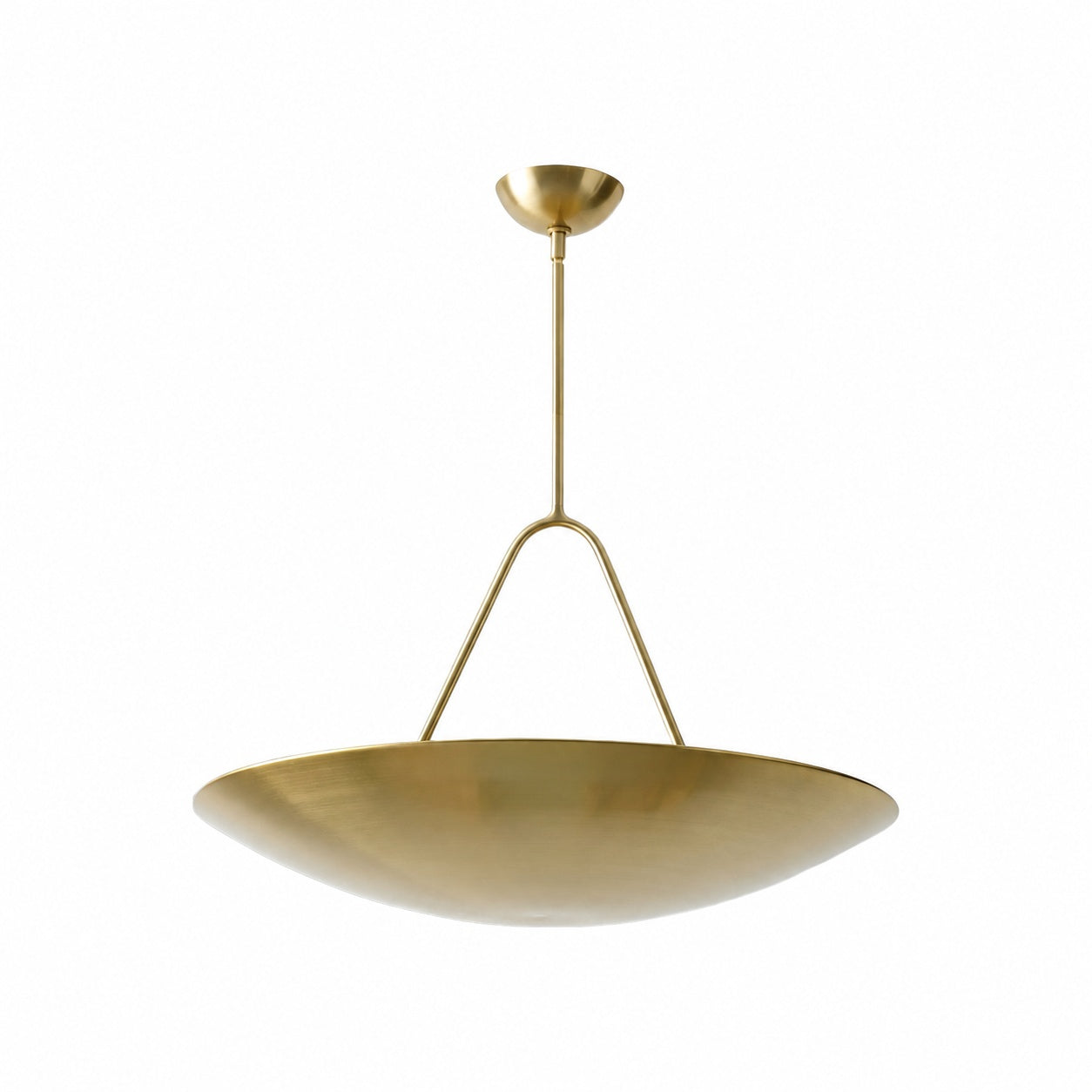 Plara Minimalist Dome Style Hanging Light with Fefined Lines for Home or Commercial Use