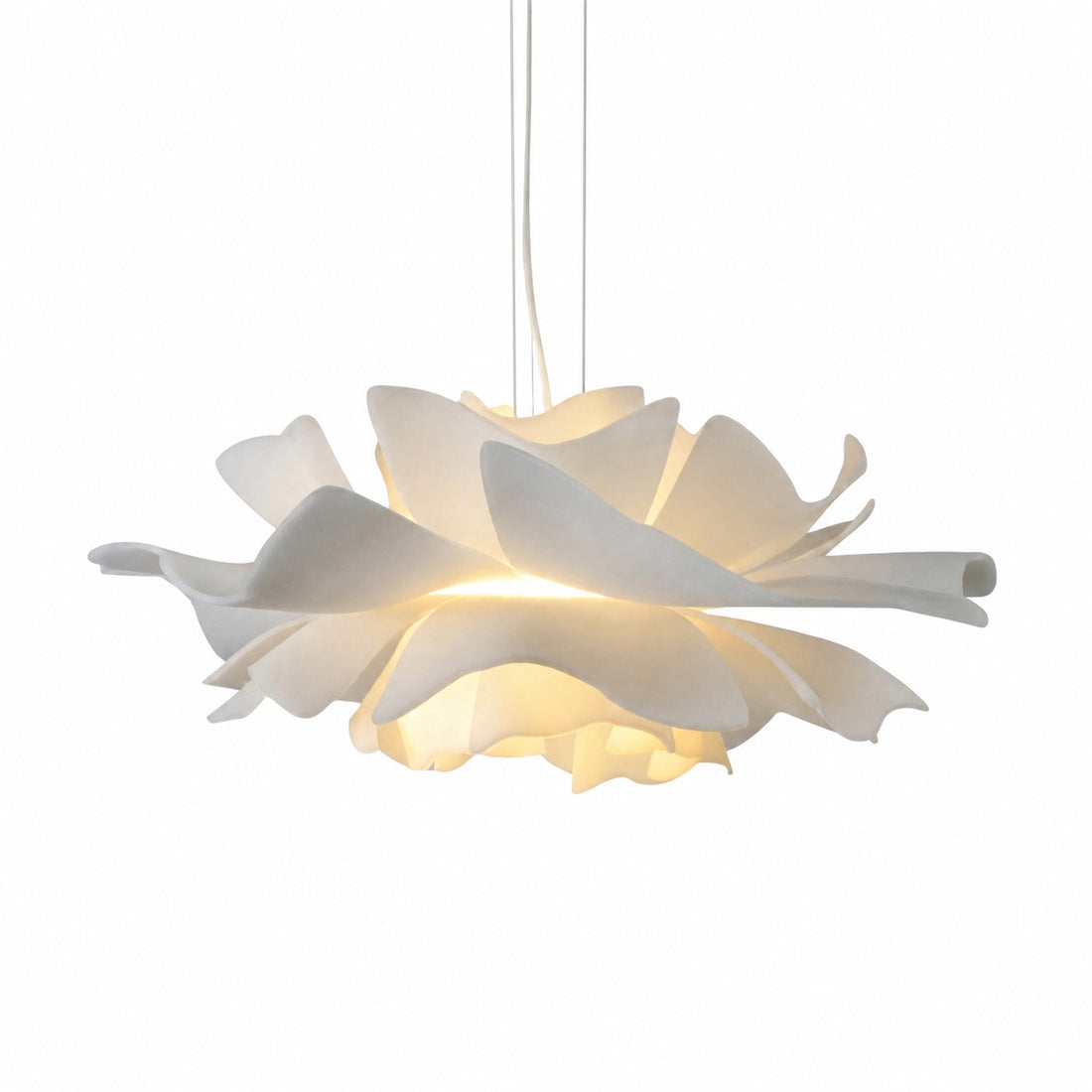 Blossenari Nordic Flower Design Pendant Lamp – Sculptural Floral Ceiling Light for Living Room N34