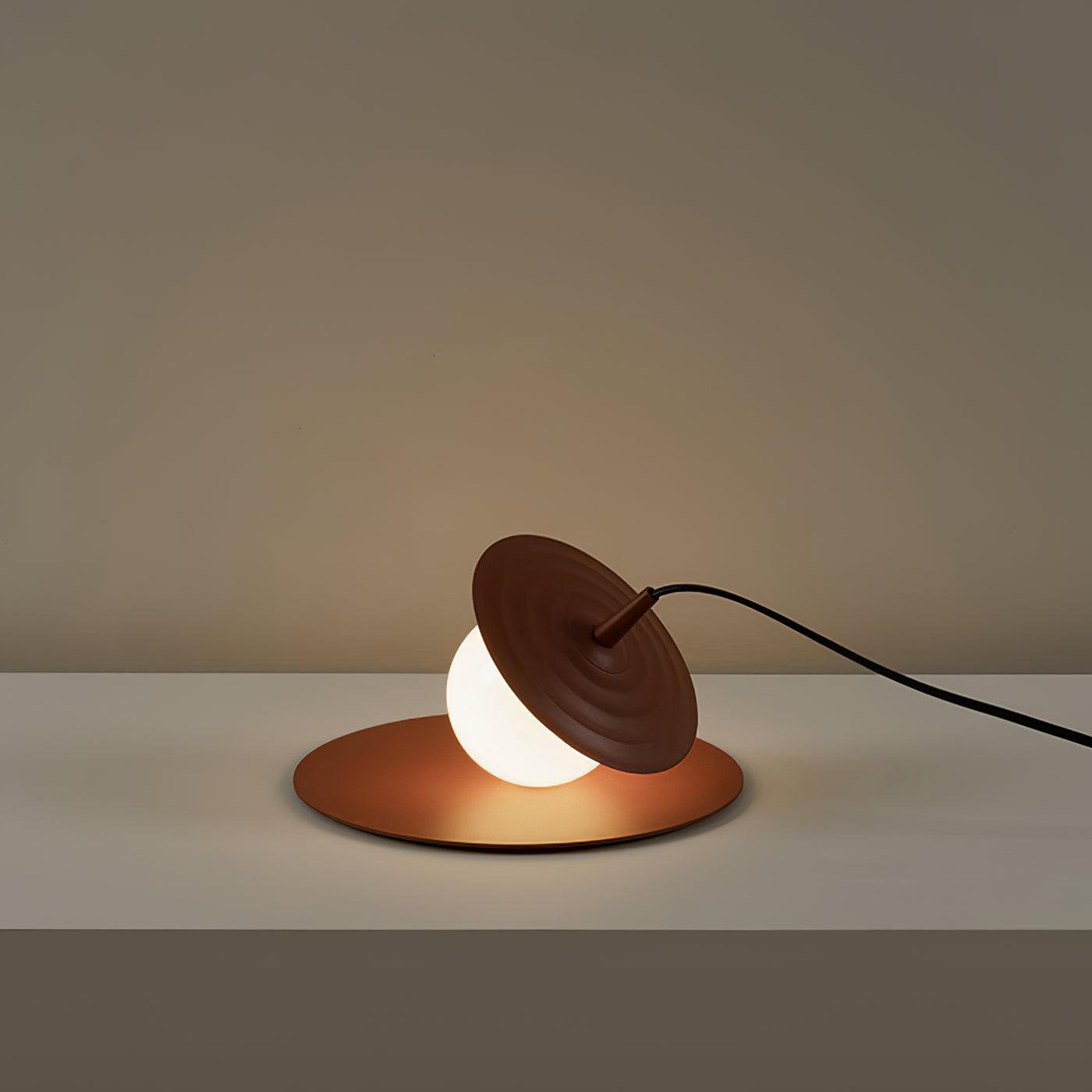 Modern Classic Record Table Lamp