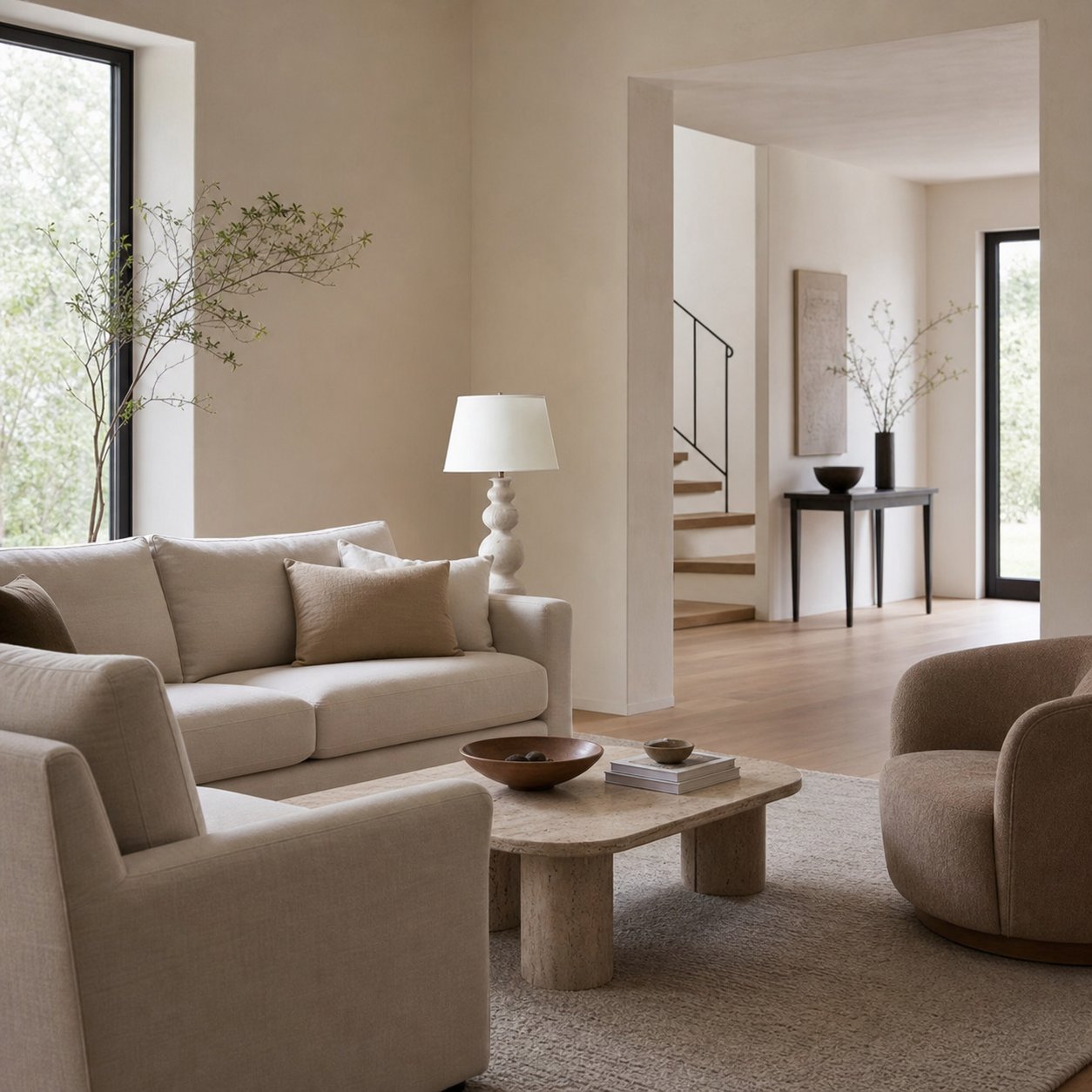 Bellina Radner Pendant Light – Colored Glass Shade with Brass Detail for Modern Spaces