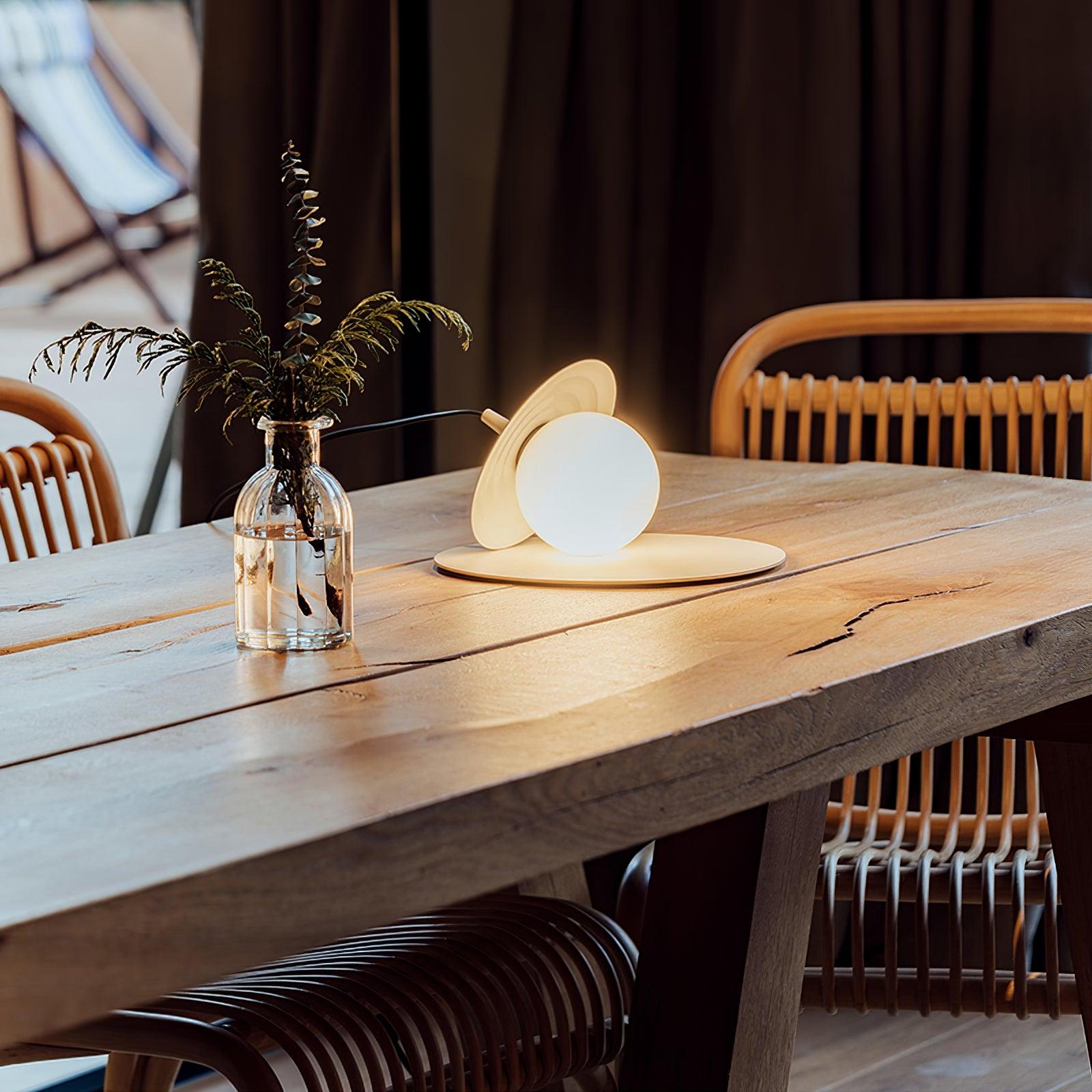 Modern Classic Record Table Lamp