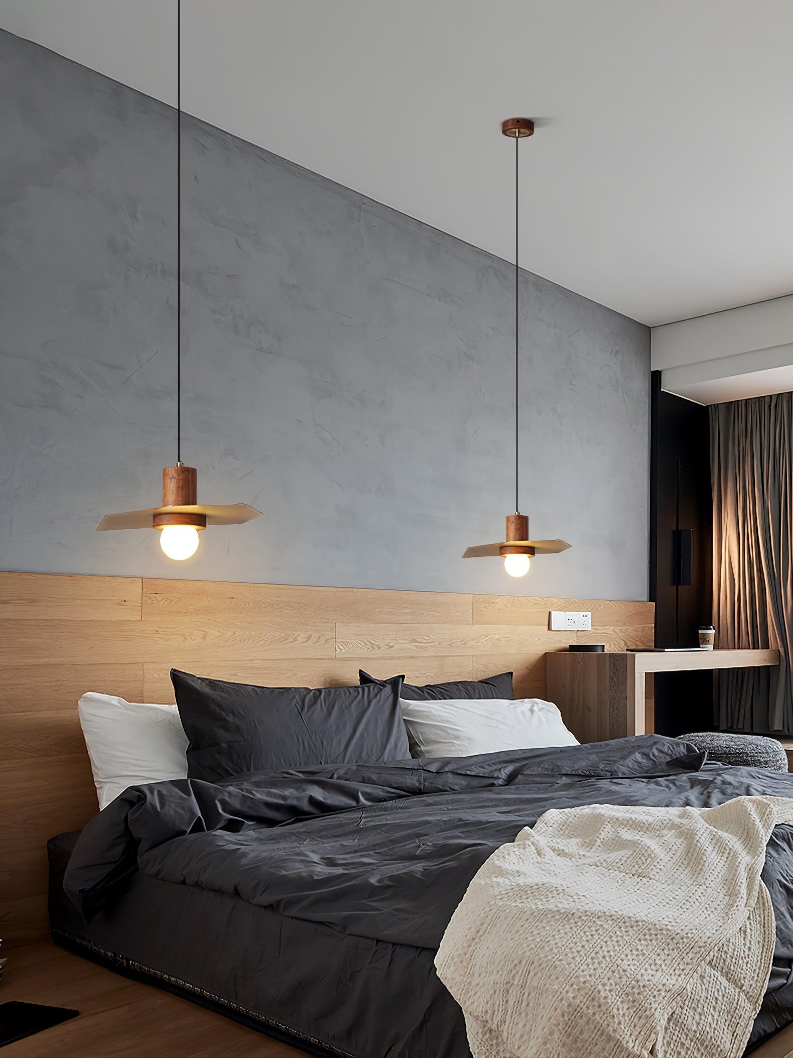 Walnut Copper Jupiter Pendant Lamp