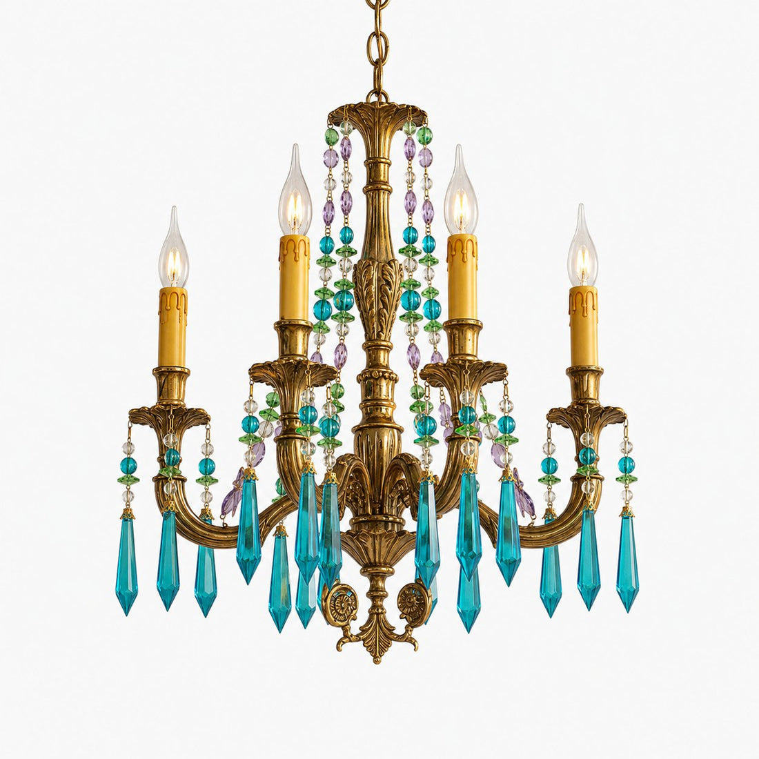 Perky Peacock Floor Lamp