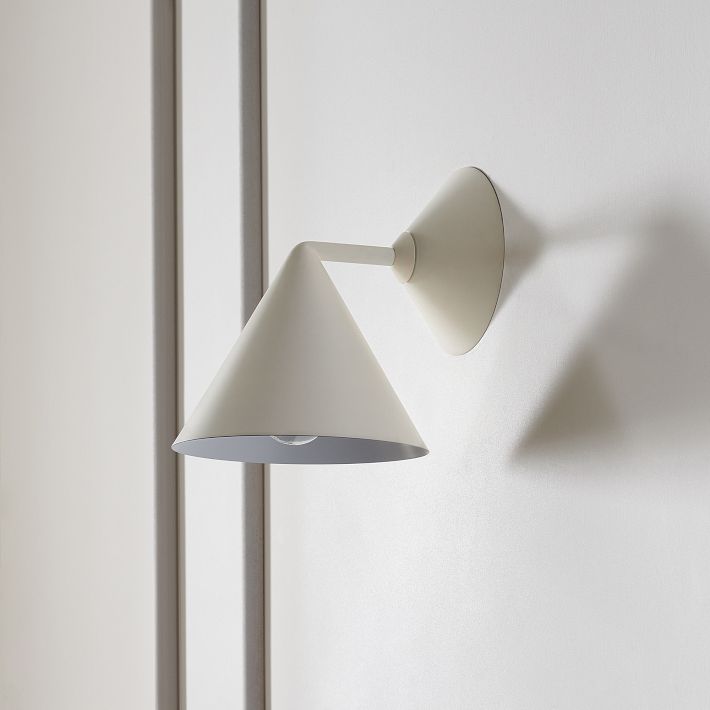 Brivana Sconce Wall Light - Brass Modern Lighting for Bedroom & Hallway