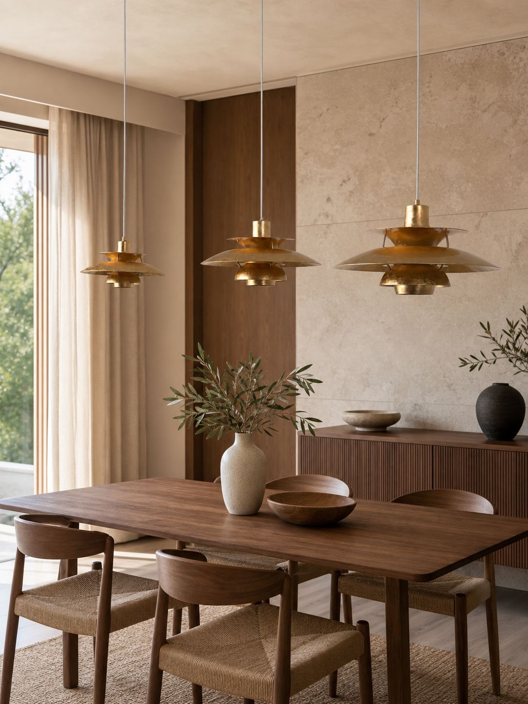 Gold Foil PH Pendant Lamp