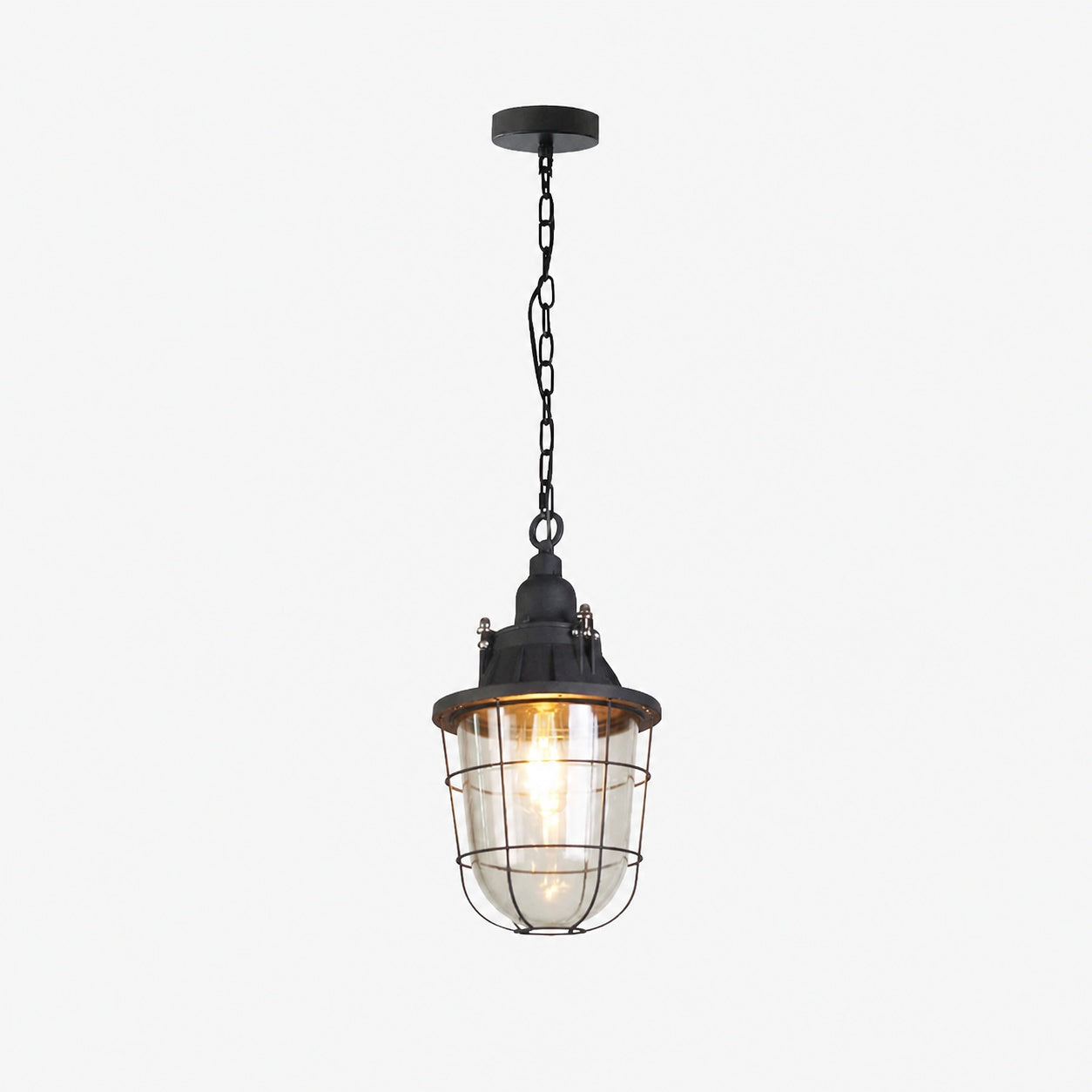 Bulkhead Cage Pendant Light