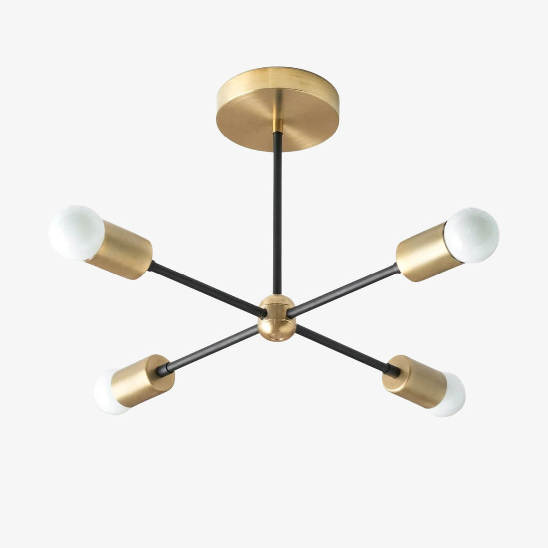 Lumen Radial-Arm Geometric Lamp – Modern Ceiling Lighting for Foyer or Office