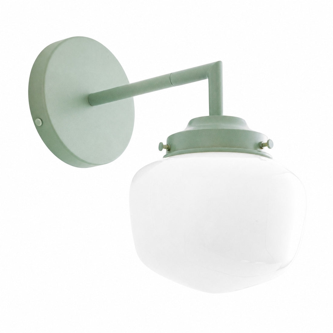 Opalume Glass Vanity Light - Vintage Inspired Bathroom Wall Lighting