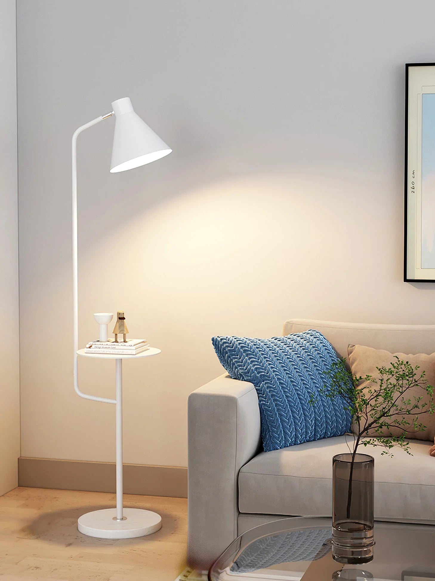Multifunctional Dual Purpose Integrated Floor Lamp