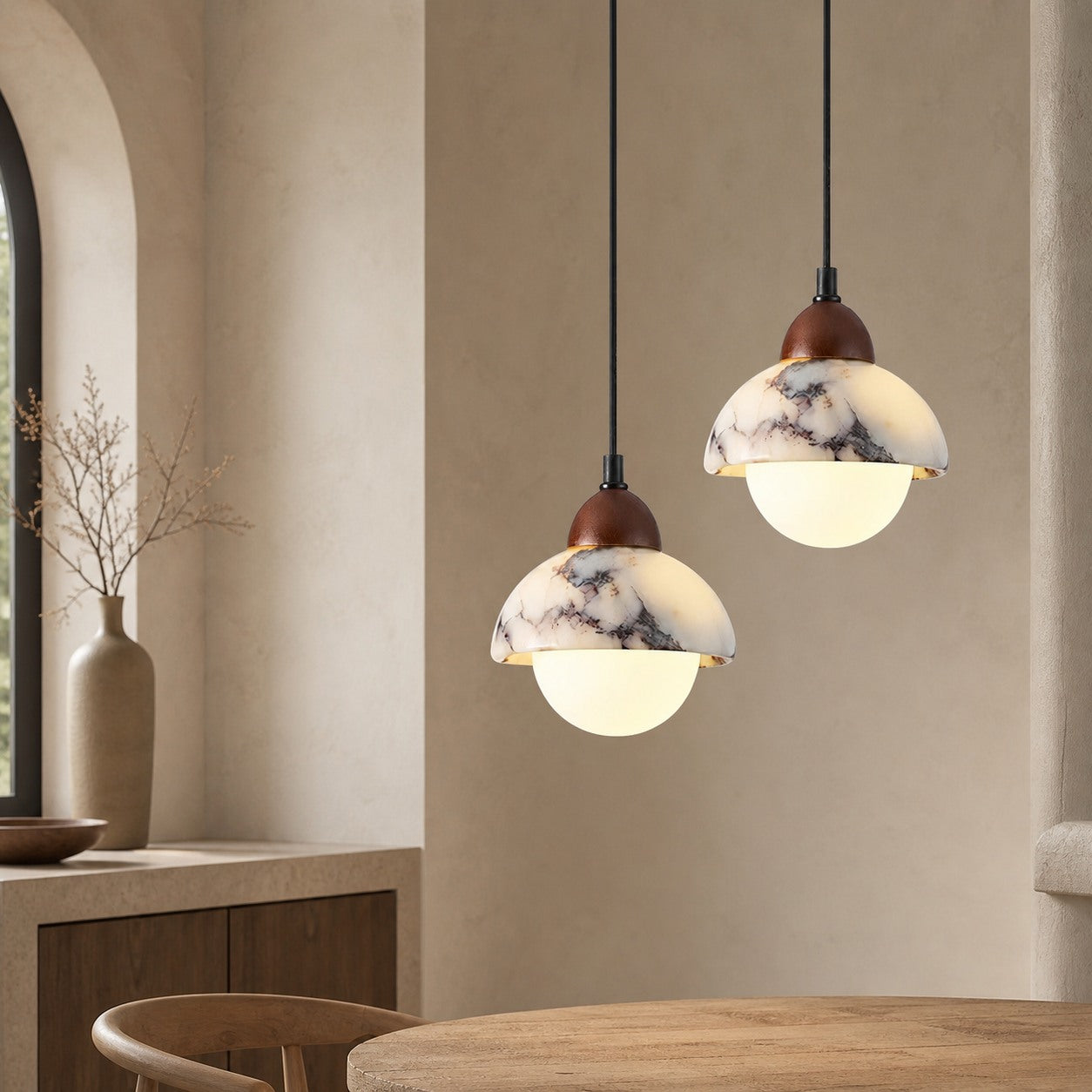 Polaris Marble Pendant Lamp