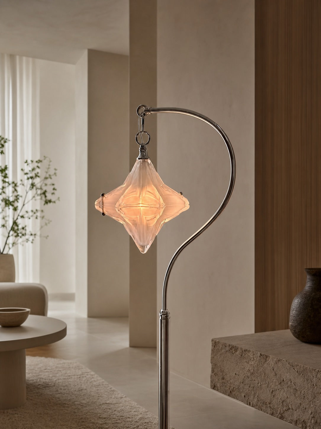 Art Deco Star Floor Lamp – Modern Standing Lamp for Living Spaces –  Astris Orion