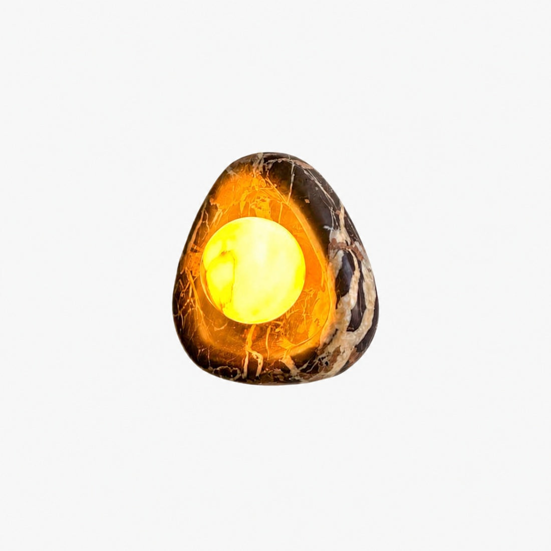 Black Pearl Marble Wall Lamp