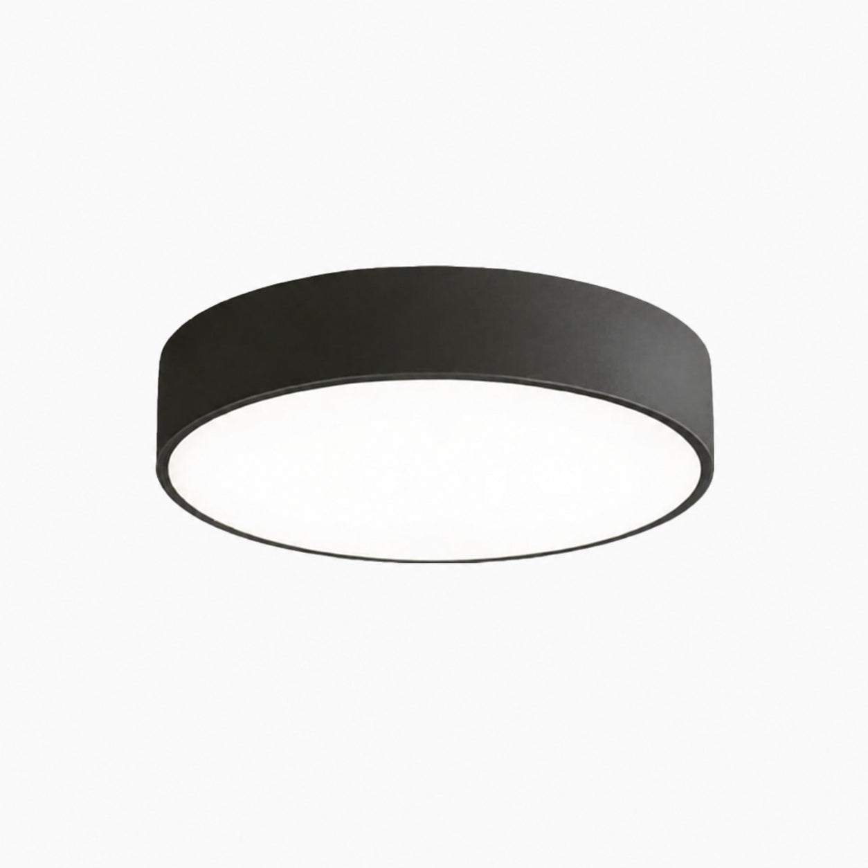 Rondi Minimalist Round LED Ceiling Light - Circular Iron Design for Living Room and Bedroom